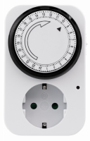 Analoge Zeitschaltuhr McPower AZ-41 15 Minuten Takt einstellbar, Dauerbetrieb