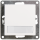 Taster McPower Flair mit Namensschild, 250V~/10A, UP, weiß