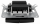 Serien-Schalter McPower Flair, 2-fach, 250V~/10A, UP, anthrazit