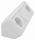 Steckdosenblock McPower Cup Aufbau, weiß, 2x Schutzkontakt + Schalter