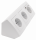 Steckdosenblock McPower Flair weiß, 3-fach Schutzkontakt + USB-C / USB-A