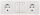 Steckdosenblock McPower Flair Aufbau, weiß, 2-fach Schutzkontakt + Schalter